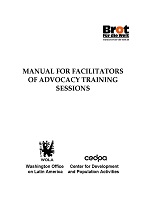 Manual For Facilitators of Advocacy Training Sessions
