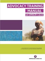 Advocacy Training Manual on UNSCR 1325